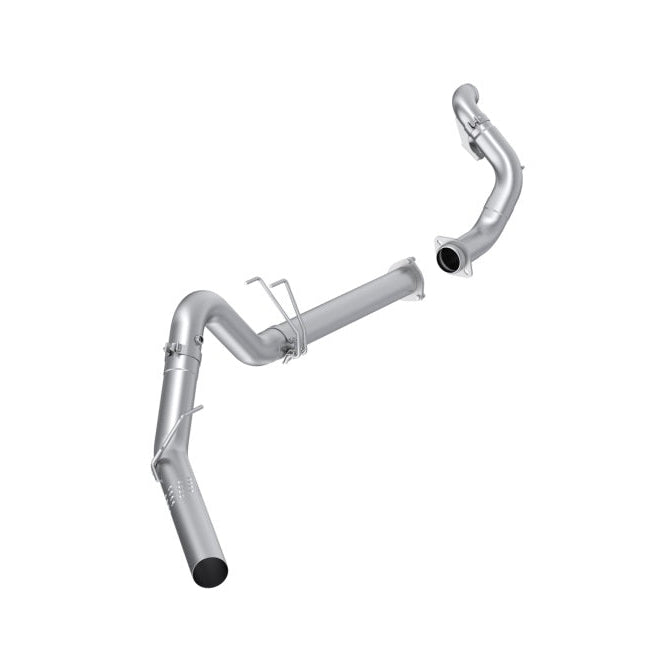 MBRP MBRP 15-16 F250/F350/F450 6.4L PS CC/SC AL Steel 4in Filter-Back Single Side - No Muffler w/ DP