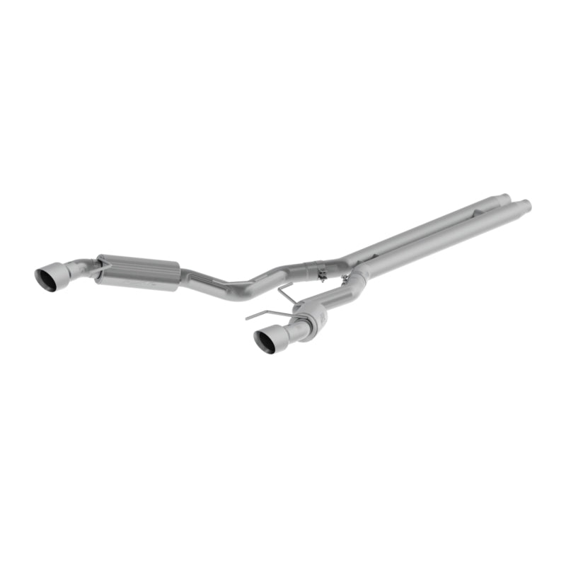 MBRP 15-17 Ford Mustang GT 5.0 3in Cat Back Dual Split Rear Race Version 4.5in Tips - T409 - Black Ops Auto Works