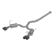 Load image into Gallery viewer, MBRP 15-19 Subaru WRX 2.0L/STI 2.5L 3in Dual Split Rear Exit w/ 3.5in CF Tips - T304 Street Version - Black Ops Auto Works