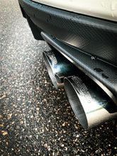 Load image into Gallery viewer, MBRP 15-19 Subaru WRX 2.0L/STI 2.5L 3in Dual Split Rear Exit w/ 3.5in CF Tips - T304 Street Version - Black Ops Auto Works