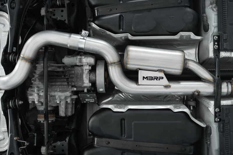 MBRP 15-19 VW Golf R 3in Cat Back Single Exit Exhaust Pro Series w/ Valve Delete - T304 - Black Ops Auto Works