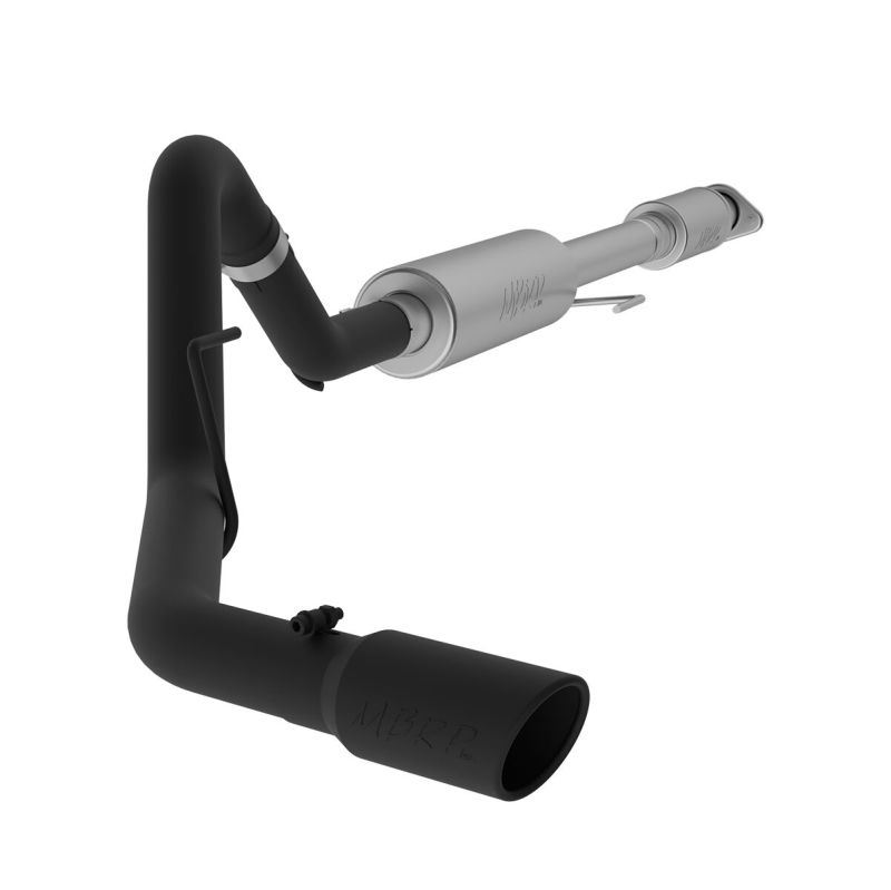 MBRP 15-20 Ford F-150 5.0L 3in Cat Back Single Side Exit Black Exhaust System - Black Ops Auto Works