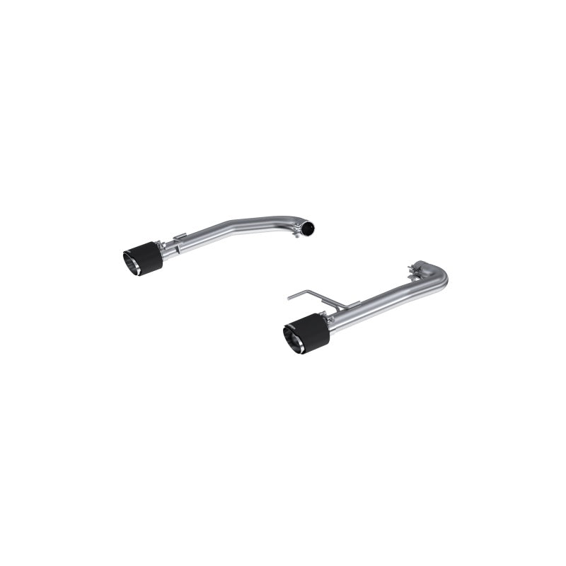 MBRP 15-23 Ford Mustang 2.3L EcoBoost T304 2.5in Axle Back w/ Dual CF SS Tips - T304 (Race Version) - Black Ops Auto Works