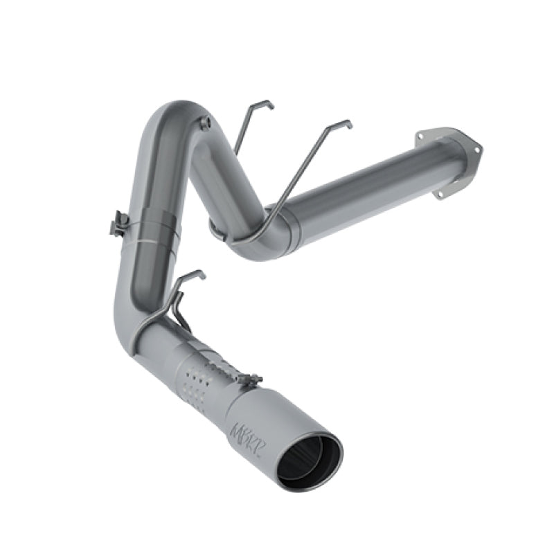 MBRP 17-19 Ford F-250/350/450 6.7L 4in Filter Back Single Tip Side Exit T409 Exhaust System - Black Ops Auto Works