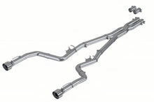 Load image into Gallery viewer, MBRP 17-21 Charger 5.7L/6.2L/6.4L 3in Race Profile Cat-Back w/ Dual Tips Aluminized Steel Exhaust - Black Ops Auto Works