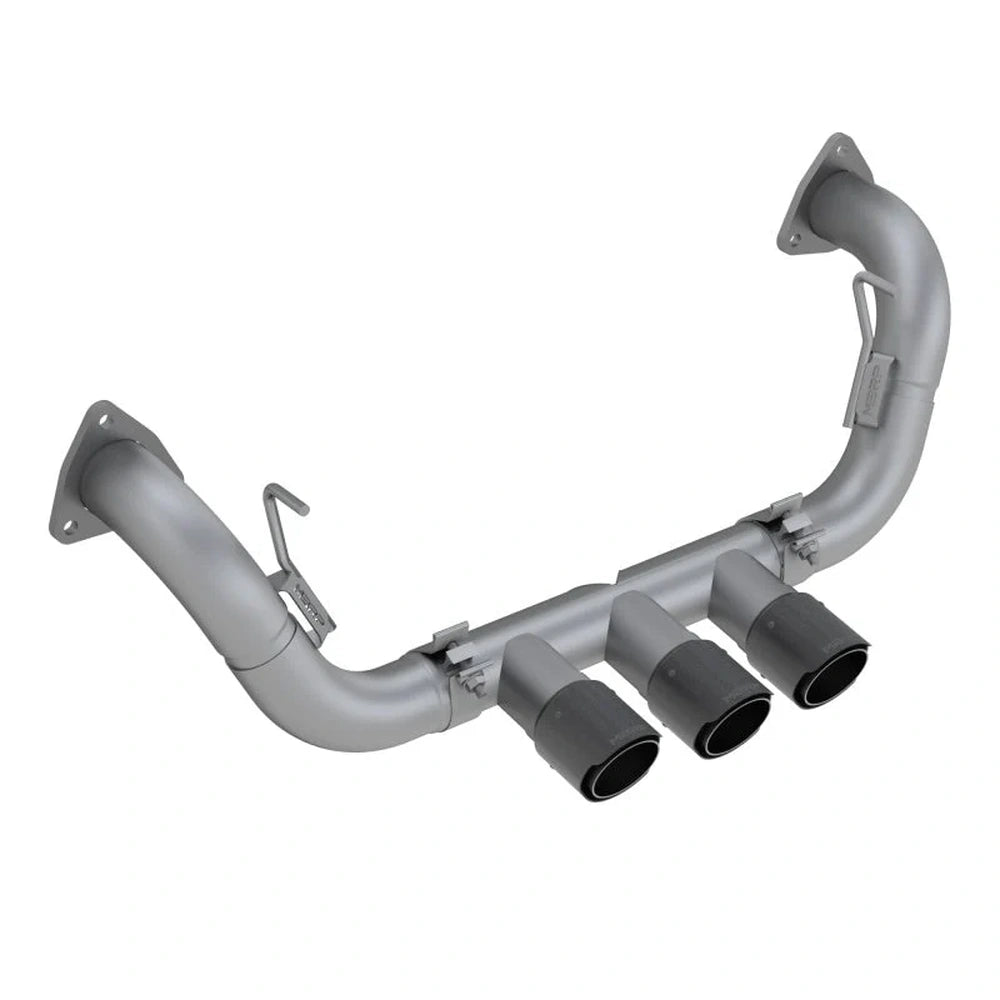 MBRP 17+ Acura NSX 2.5in Dual Split Rear Exit Tips - T304 (Street Version) - MBRP PS49003CF