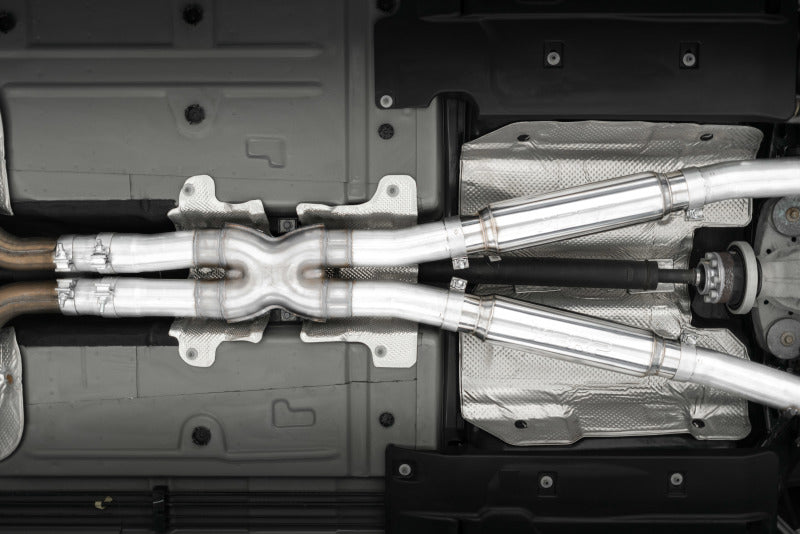 MBRP 17-Up Dodge Challenger 5.7L/6.2L/6.4L Carbon Fiber Quad Tip T304 Catback Exhaust - Black Ops Auto Works