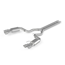 Load image into Gallery viewer, MBRP 18-19 Ford Mustang GT 5.0 3in Dual Split Rear Cat Back w/ Quad 4.0in Dual Wall Tips- T304 - Black Ops Auto Works