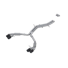 Load image into Gallery viewer, MBRP 18-21 Audi S5 Coupe/S4 Sedan T304 SS 2.5in Cat-Back Quad Rear Exit Exhaust - Carbon Fiber Tips - Black Ops Auto Works