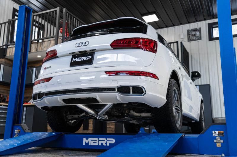 MBRP 18-21 Audi SQ5 3.0T Dual Rear Exit 2.5in Axle Back - T304 - Black Ops Auto Works
