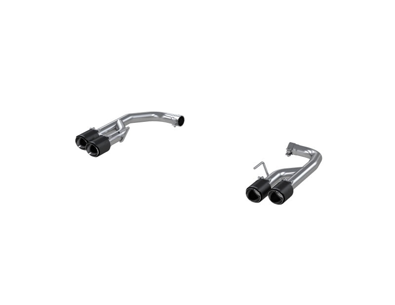 MBRP 18-21 Ford Mustang GT 5.0L T304 SS 2.5i Axle-Back, Dual Rear Exit with Quad CF Tips - Black Ops Auto Works
