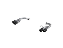 Load image into Gallery viewer, MBRP 18-21 Ford Mustang GT 5.0L T304 SS 2.5i Axle-Back, Dual Rear Exit with Quad CF Tips - Black Ops Auto Works