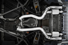 Load image into Gallery viewer, MBRP 18-22 BMW M2 Competition 3.0L T304 SS 3in Resonator-Back Exhaust Quad Rear w/ Carbon Fiber Tips - Black Ops Auto Works