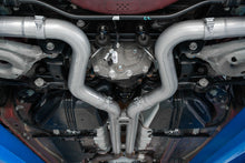 Load image into Gallery viewer, MBRP 18-22 Ford Mustang GT 5L T304 SS 3in Cat-Back Dual Rear w/4in Quad Carbon Fiber Tips (Street) - Black Ops Auto Works