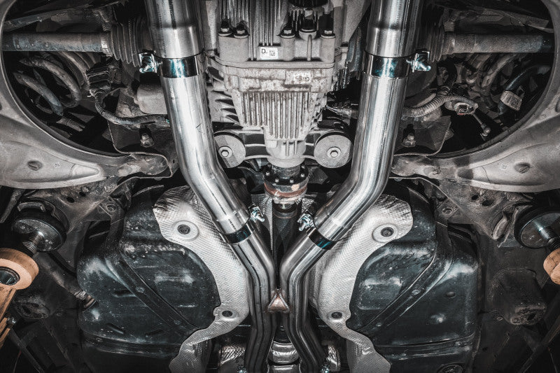 MBRP 18-23 Dodge Durango SRT 6.4L Armor Pro T304 SS 3in Cat Back Exhaust Dual Rear Exit w/ CF Tips - Black Ops Auto Works