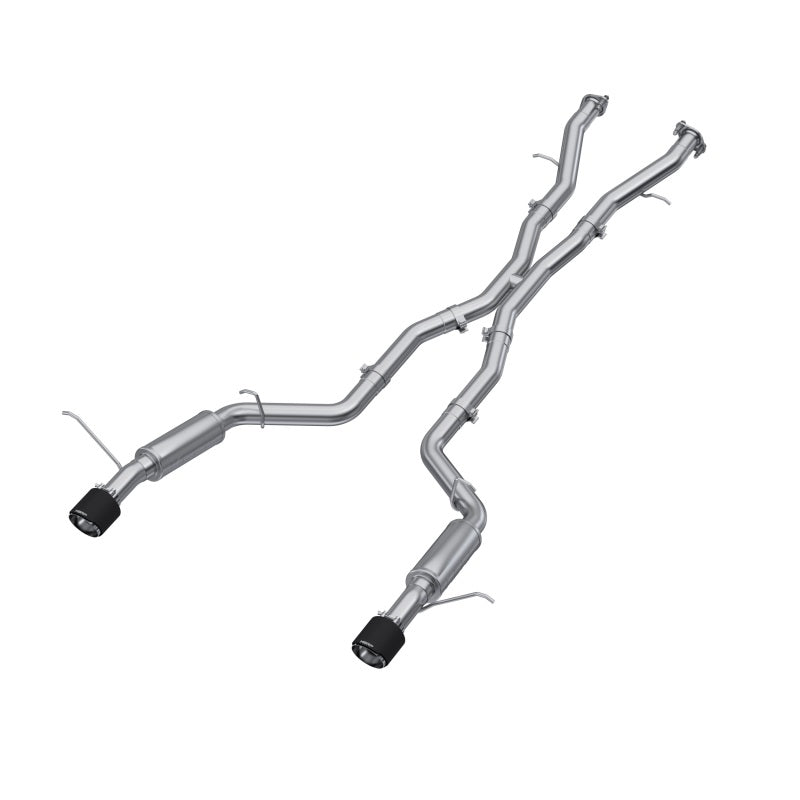 MBRP 18-23 Dodge Durango SRT 6.4L Armor Pro T304 SS 3in Cat Back Exhaust Dual Rear Exit w/ CF Tips - Black Ops Auto Works