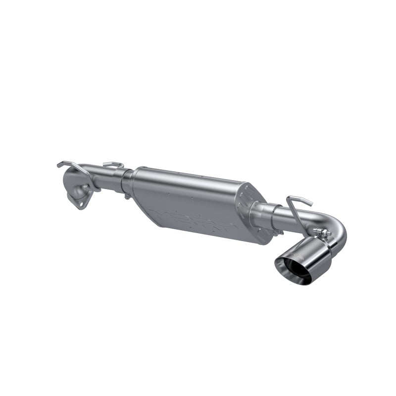 MBRP 18-23 Subaru Crosstrek 2.0L/2.5L T304 SS 2.5in Single Rear Exit Axle-Back Exhaust System - Black Ops Auto Works