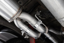 Load image into Gallery viewer, MBRP 19-21 Chevy Silverado 1500 6.2L 2.5in Dual Split Rear Cat Back w/ Quad Carbon Fiber Tips- T304 - Black Ops Auto Works