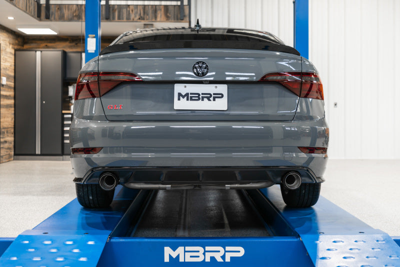MBRP 19-21 VW Jetta GLI T304 SS 3in Cat-Back Dual Split Rear Exit Exhaust - Carbon Fiber Tips - Black Ops Auto Works