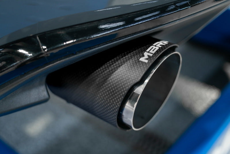 MBRP 19-21 VW Jetta GLI T304 SS 3in Cat-Back Dual Split Rear Exit Exhaust - Carbon Fiber Tips - Black Ops Auto Works