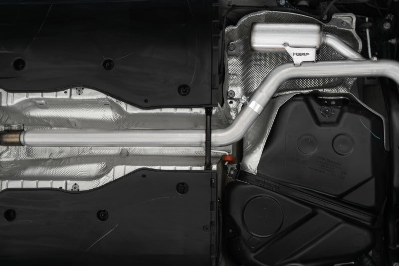 MBRP 19-21 VW Jetta GLI T304 SS 3in Cat-Back Dual Split Rear Exit Exhaust - Carbon Fiber Tips - Black Ops Auto Works