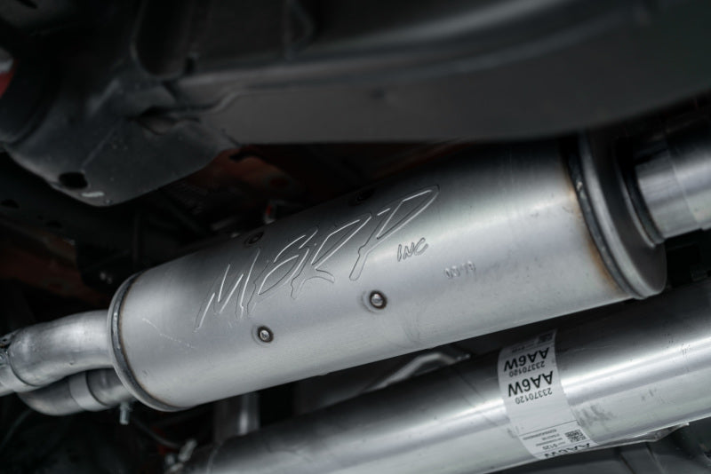 MBRP 19-Up Chevy Silverado 1500 6.2L 2.5in Catback Dual Rear Exit T304 SS - Black Ops Auto Works