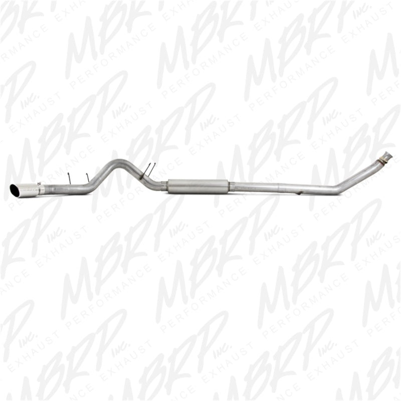 MBRP 1994-2002 Dodge 2500/3500 Cummins Turbo Back Single Side (94-97 Hanger HG6100 req.) - Black Ops Auto Works