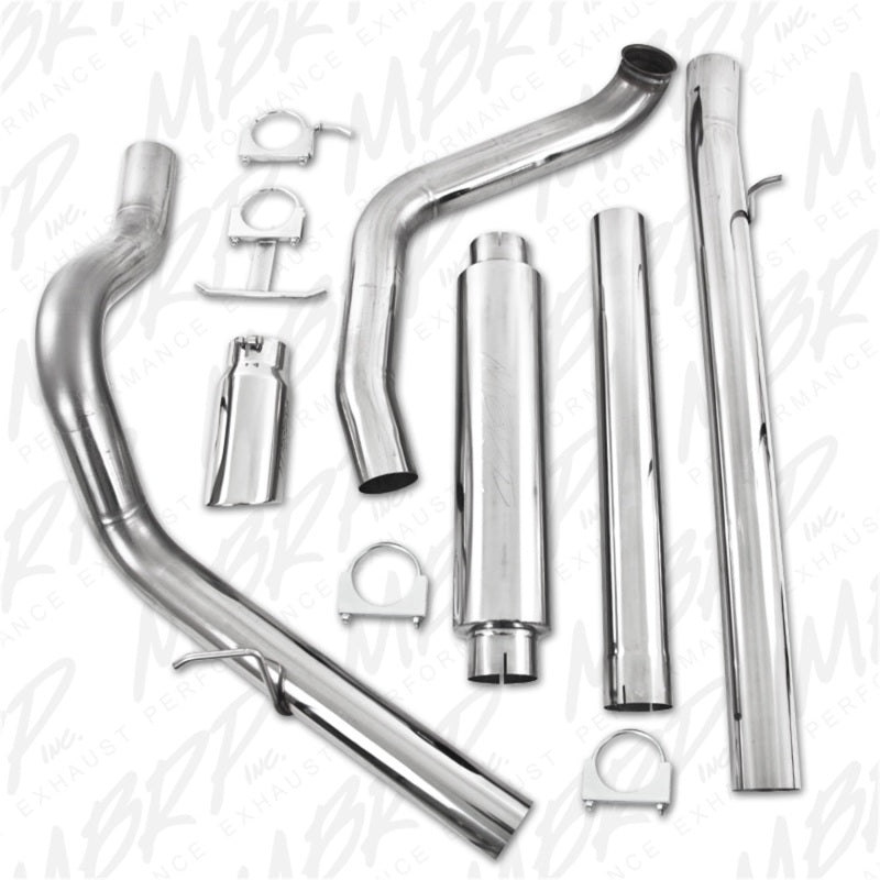 MBRP 1999-2003 Ford F-250/350 7.3L Turbo Back Single Side - Black Ops Auto Works