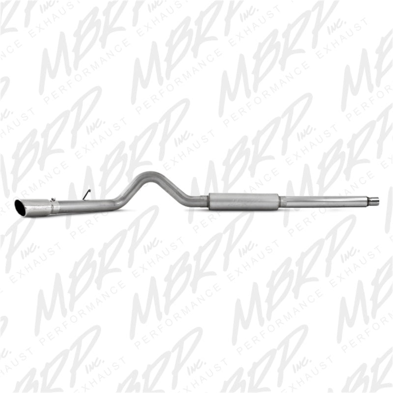 MBRP 1999-2004 Ford F-250/350 V-10 Cat Back 4 Single Side - Black Ops Auto Works