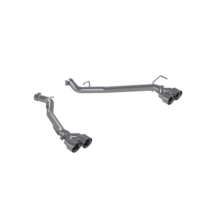 MBRP 20-21 Ford Explorer ST 3.0L EcoBoost Dual Rear Exit Axle Back w/ Quad Tip AL Exhaust System - Black Ops Auto Works