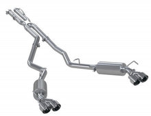 Load image into Gallery viewer, MBRP 20-21 Ford Explorer ST 3.0L Ecoboost SS 2.5in Dual Rear Exit w/ Quad Tips - AL - Black Ops Auto Works