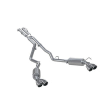 Load image into Gallery viewer, MBRP 20-21 Ford Explorer ST 3.0L Ecoboost SS 2.5in Dual Rear Exit w/ Quad Tips - AL - Black Ops Auto Works