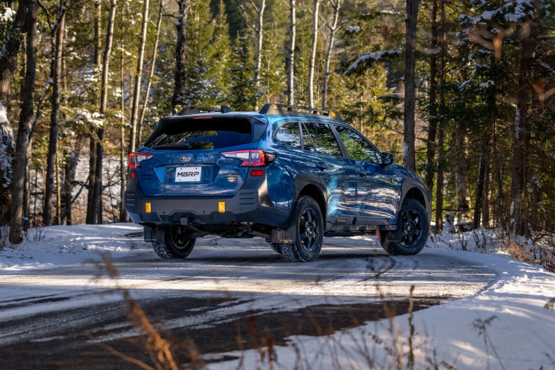 MBRP 20-23 Subaru Outback XT/ Wilderness 2.4L Turbo T304 SS 2.5in Dual Axle-Back Exhaust System - Black Ops Auto Works