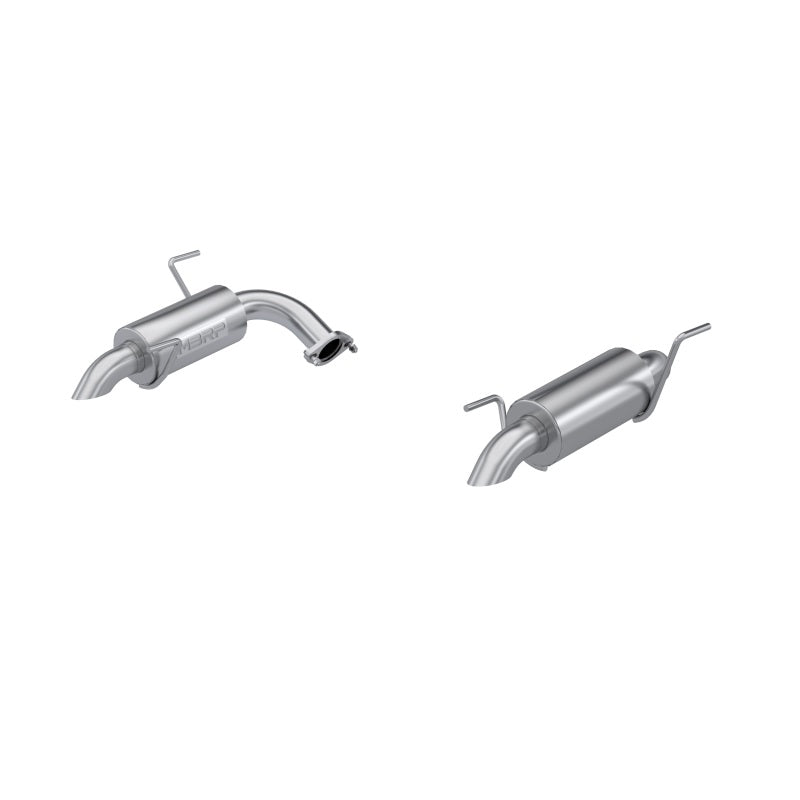 MBRP 20-23 Subaru Outback XT/ Wilderness 2.4L Turbo T304 SS 2.5in Dual Axle-Back Exhaust System - Black Ops Auto Works