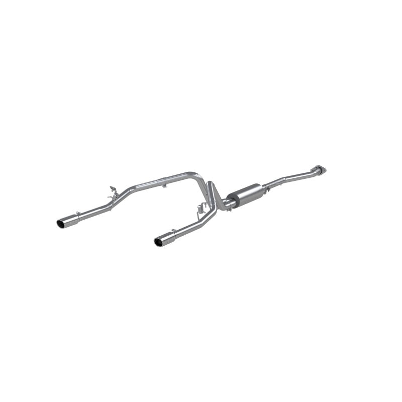 MBRP 2003-2007 Chev/GMC 1500 Classic 4.8/5.3L EC/CC-SB Cat Back Dual Split Rear - Black Ops Auto Works