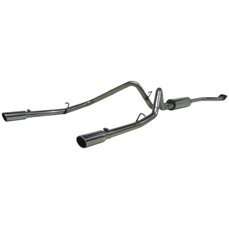 MBRP 2003-2007 Chev/GMC 1500 Classic 4.8/5.3L EC/CC-SB Cat Back Dual Split Rear - Black Ops Auto Works