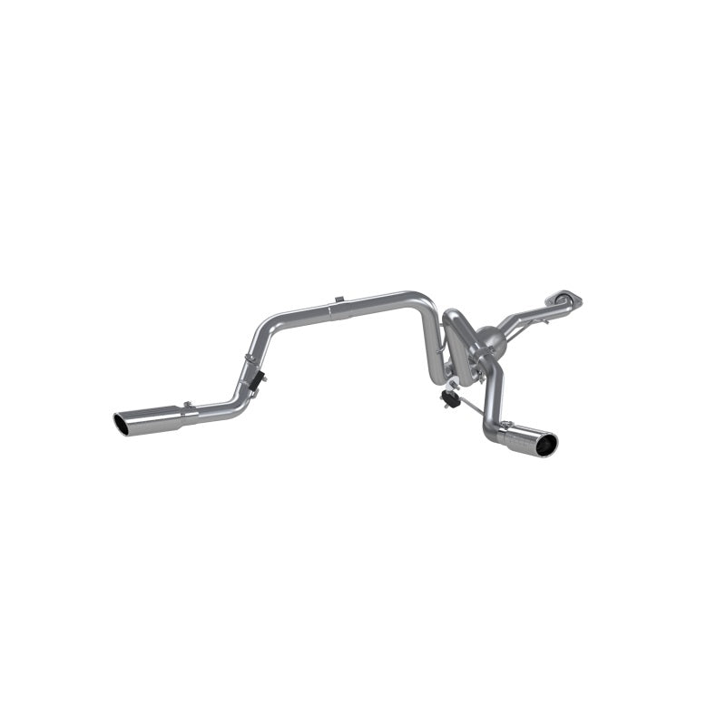 MBRP 2003-2007 Chev/GMC 1500 Classic 4.8/5.3L EC/CC-SB Cat Back Dual Split Side - Black Ops Auto Works