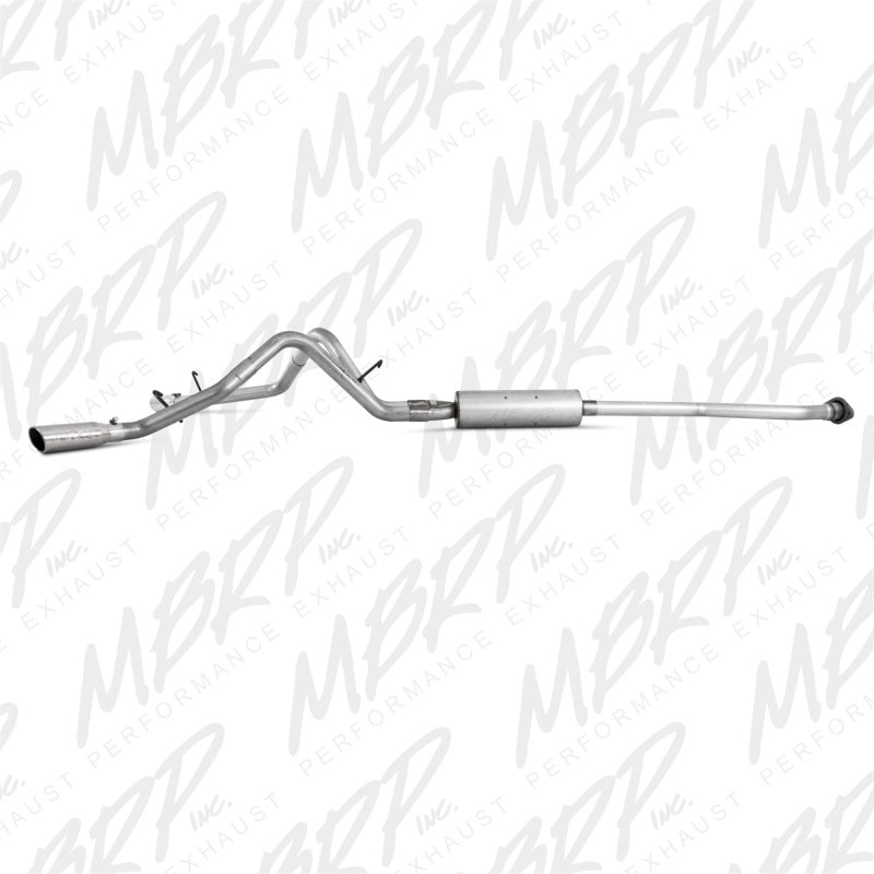 MBRP 2003-2007 Chev/GMC 1500 Classic 4.8/5.3L EC/CC-SB Cat Back Dual Split Side - Black Ops Auto Works
