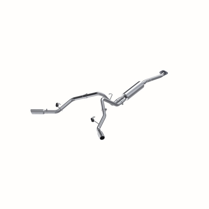 MBRP 2003-2007 Chev/GMC 1500 Classic 4.8/5.3L SC-SB Cat Back Dual Split Side - Black Ops Auto Works
