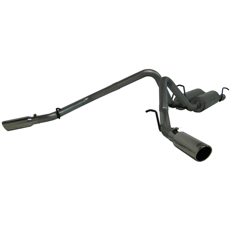 MBRP 2003-2007 Chev/GMC 2500 HD 6.0L CC-SB Cat Back Dual Split Side - Black Ops Auto Works