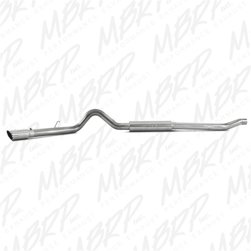 MBRP 2003-2007 Ford F-250/350 6.0L EC/CC Cat Back Single Side (Stock Cat) - Black Ops Auto Works