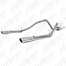 Load image into Gallery viewer, MBRP 2003 Dodge Ram Hemi 1500 5.7L SC/CC-SB Cat Back Dual Split Rear - Black Ops Auto Works
