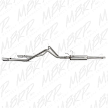 Load image into Gallery viewer, MBRP 2003 Dodge Ram Hemi 1500 5.7L SC/CC-SB Cat Back Dual Split Rear - Black Ops Auto Works