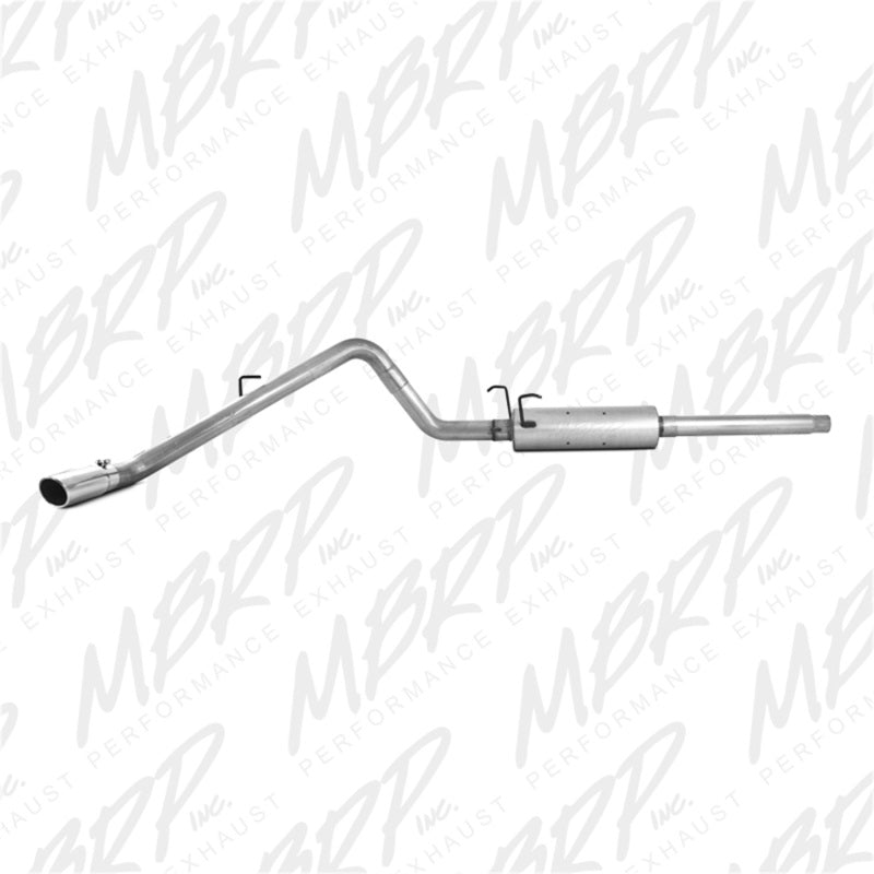 MBRP 2004-2005 Dodge Ram Hemi 1500 5.7L SC/CC-SB Cat Back Single Side - Black Ops Auto Works