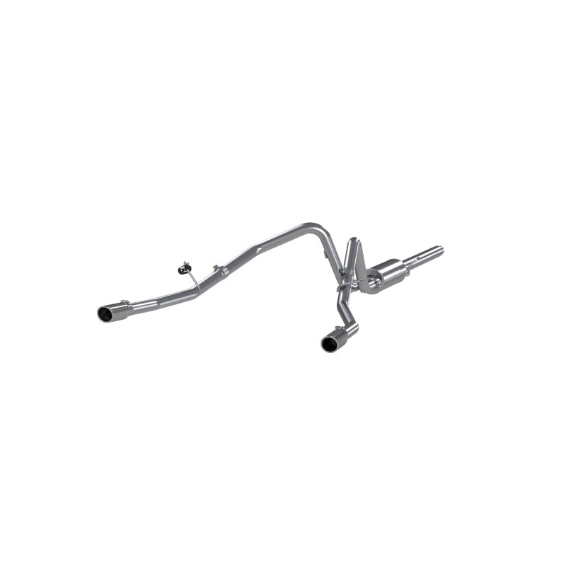 MBRP 2004-2008 Ford F150 4.6/5.4L EC/CC-SB Cat Back Dual Split Rear - Black Ops Auto Works
