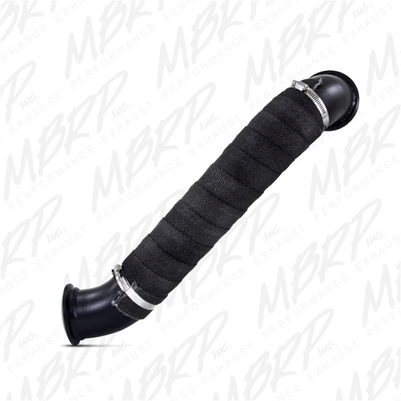 MBRP 2004.5-2010 Chev/GMC 6.6L Duramax 3in Turbo Down Pipe Black - Black Ops Auto Works