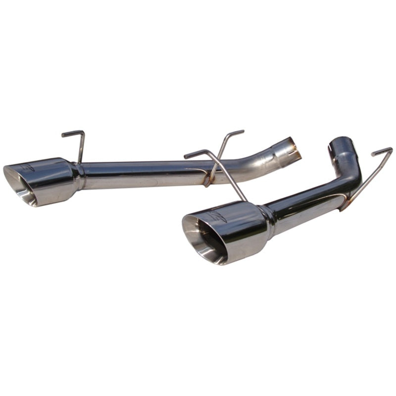 MBRP 2005-2009 Ford Mustang GT Dual Axle Back Muffler Delete - Black Ops Auto Works
