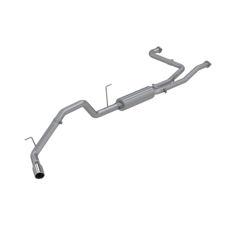 MBRP 2007-2009 Nissan Titan 5.6L EC/CC Cat Back Single Side - Black Ops Auto Works