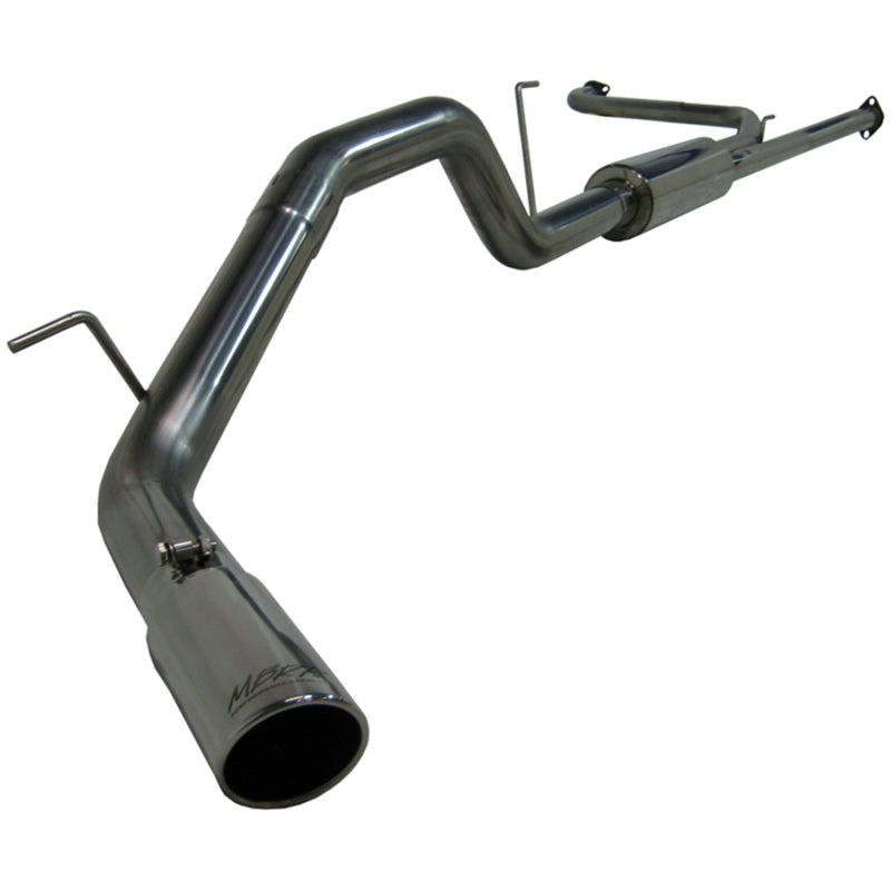 MBRP 2007-2009 Nissan Titan 5.6L EC/CC Cat Back Single Side - Black Ops Auto Works