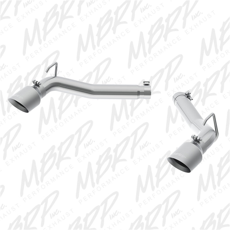 MBRP 2010-2015 Chevrolet Camaro V8 6.2L 3in Alum Axle Back Muffler Delete - Black Ops Auto Works